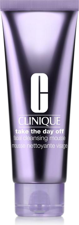 Actual product image Clinique Take The Day Off Facial Cleansing Mousse with Hyaluronic Acid (Mousse, 125 ml)
