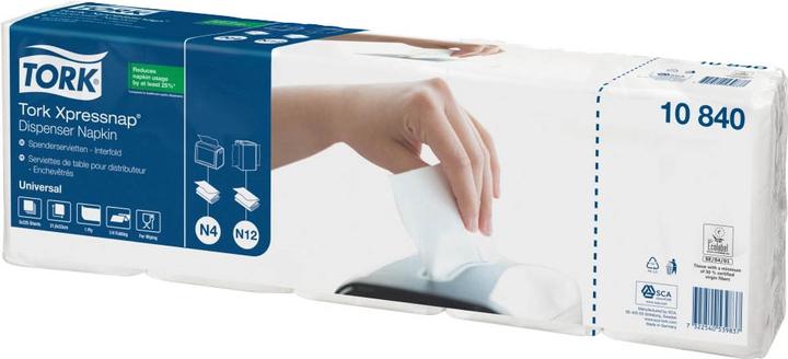 Actual product image Tork 1.125 Servietten Xpressnap® weiss (1125 x, 33 x 21.5 cm)
