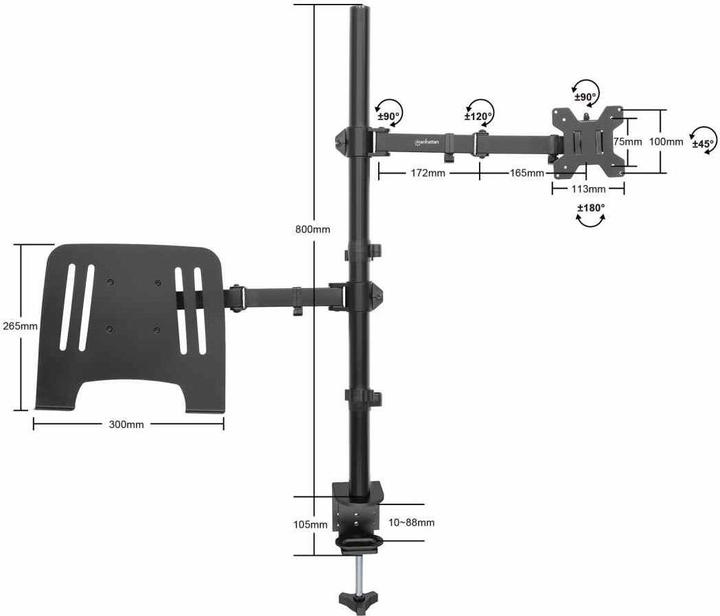 Actual product image Manhattan Combo Mount (Table, 32")