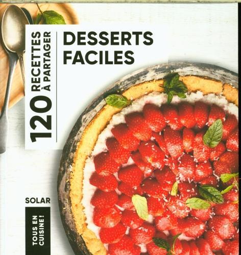 Actual product image Solar Desserts faciles (French, Collectif, 2025)