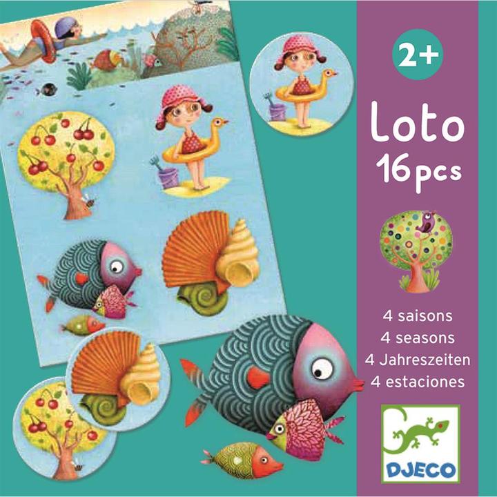Actual product image Djeco Lotto 4 Seasons (Multilingual)