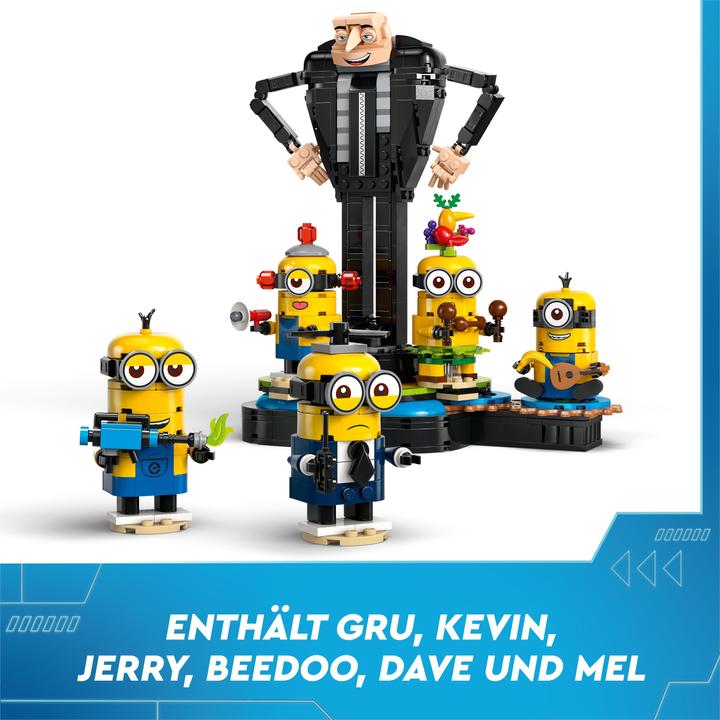 Produktbild LEGO Gru und die Minions aus Steinen (75582, LEGO Minions)