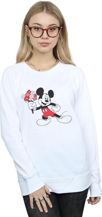 Immagine prodotto Disney Mickey Mouse Flowers Felpa Donna (S)