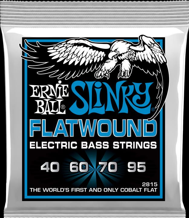 Actual product image Ernie Ball Cobalt Flat Extra (4 x, Electric bass, 0.10")