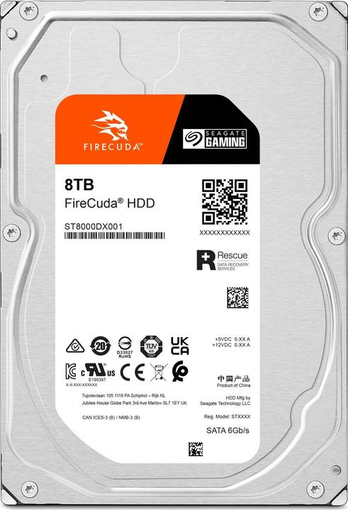 Produktbild Seagate FireCuda (8 TB, 3.5", CMR)