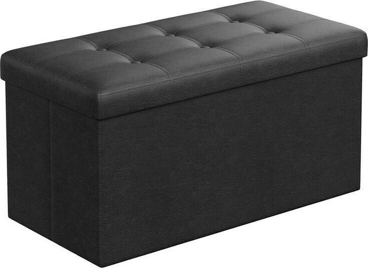 Songmics Chest LSF105 black leather 76.0 cm (76 cm)