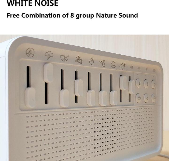 Produktbild Plutoos White Noise Einschlafmaschine mit Diffusor