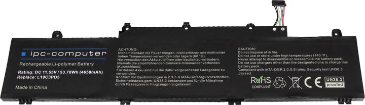 Produktbild IPC 5B10X02603 (3 Zellen, 4650 mAh)