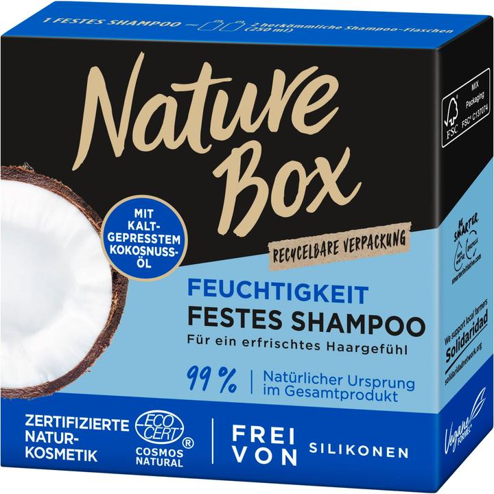 Immagine prodotto Nature Box Shampoo Idratante all'Olio di Cocco (Shampoo solido)