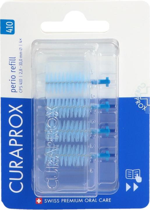 Curaprox CPS 410 Perio refi 4tx Himmelbl (4 x, 4 mm)