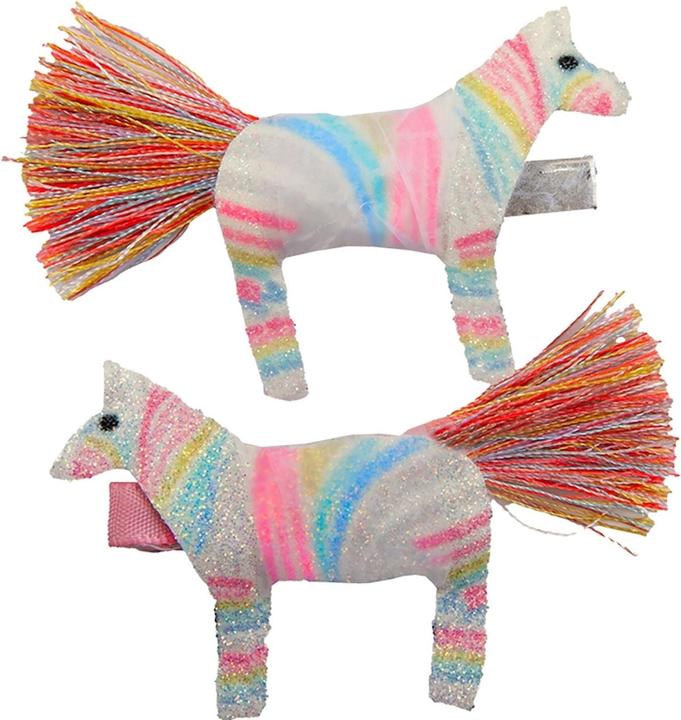 Great Pretenders Haarclips Diva Zebra (2 Stk.)