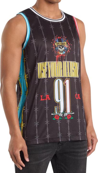 Immagine prodotto Amplified Dust N Bones Maglia da Pallacanestro Guns N Roses Uomo (XL)