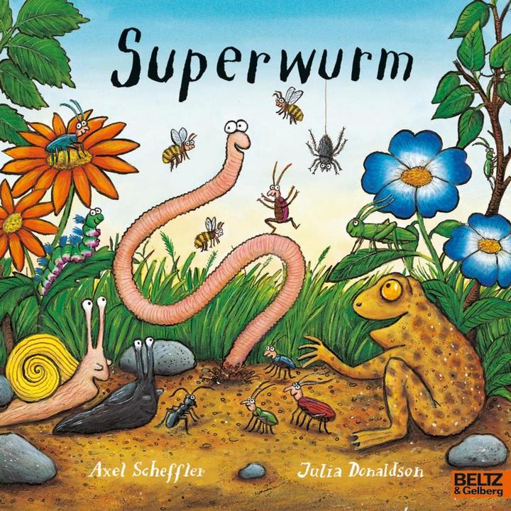 Actual product image Superwurm (German, Julia Donaldson, Axel Scheffler, 2022)