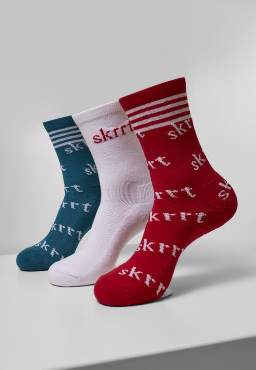 Immagine prodotto Mister Tee Calzini Skrrt AOP 3-Pack (confezione da 3, 35 - 38)