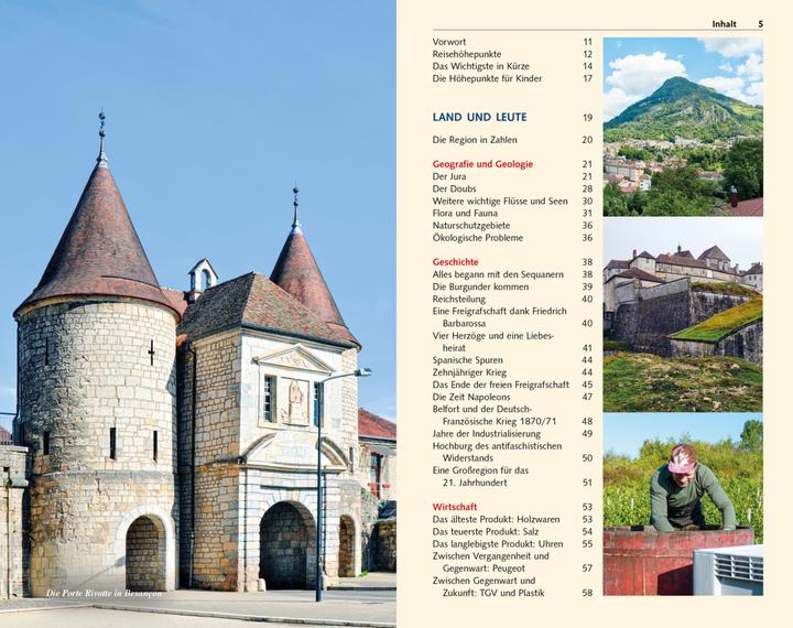 Image du produit Reiseführer Französischer Jura (Allemand, Sabine Herre, 2022)