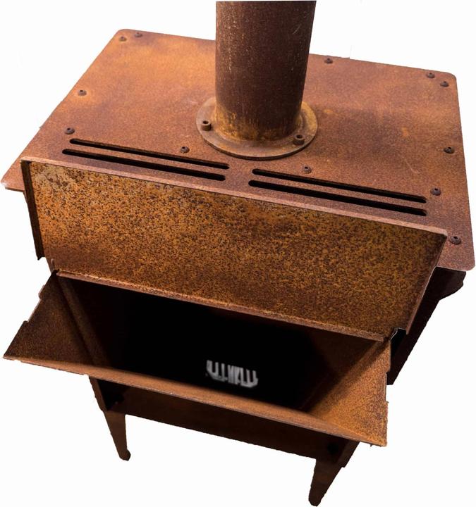 Produktbild K-Stove Vesuvius Pelletofen | Terrassenheizer 4,5 kW Rost (4500 W)
