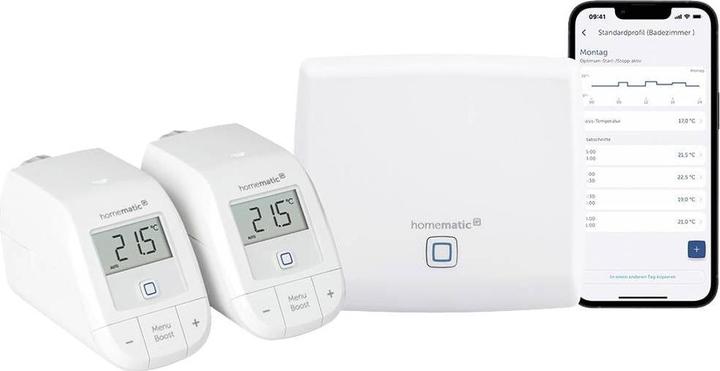 Produktbild Homematic IP Starter-Set Heizen für 4 Heizkörper