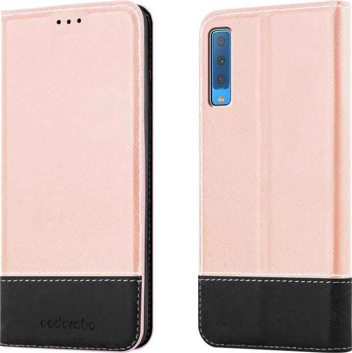 Productafbeelding Cadorabo X-Wallet hoes voor kunstleer pak (Samsung Galaxy A7 (2018))