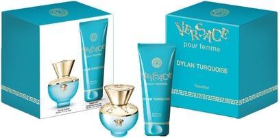 Produktbild Versace SET Dylan Turquoise Pour Femme EDT spray 50ml + SHOWER GEL 100ml (Parfum set)