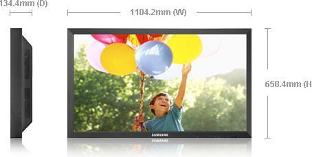 Actual product image Samsung SyncMaster 460TS-3 (1920 x 1080 pixels, 46")