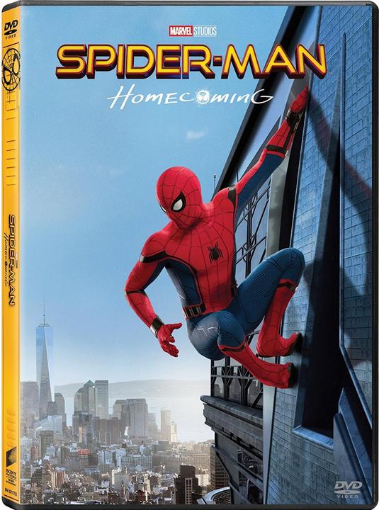 Actual product image Spider-Man: Homecoming (DVD, 2017, Russian, Ukrainian, Italian, English, Spanish)