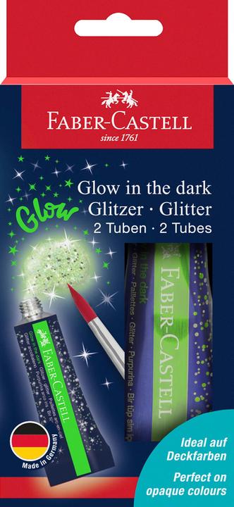 Faber-Castell Glitter (Silver, 24 ml)