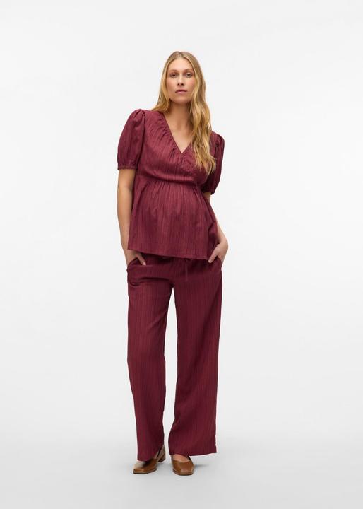 Actual product image Mamalicious Normal geschnitten Rundhals Top Bluse (XS)