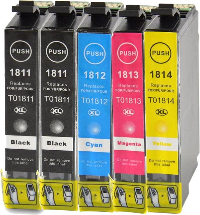 Immagine prodotto Hermex Cartuccia d'inchiostro compatibile XL per Epson Expression Home XP-322 (M, FC, C, Y)