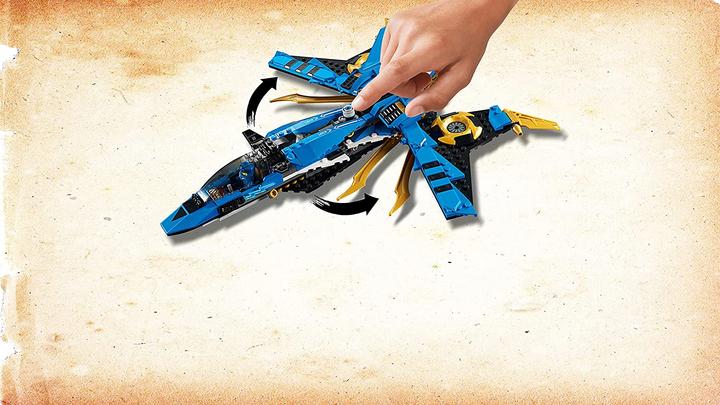 Actual product image LEGO Jay's Thunder Jet (70668, LEGO Ninjago)