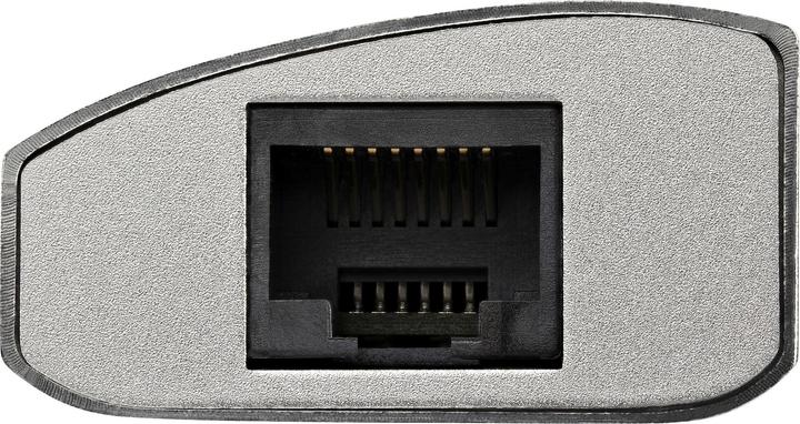 Produktbild StarTech 3 Port mobiler USB 3.0 Hub plus Gigabit Ethernet - Aluminium USB Hub mit Gigabit Ethernet Adapter (USB-A, 4 Ports)