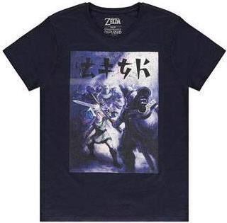 Nintendo T-Shirt: Zelda Fighting Link (M) (M)