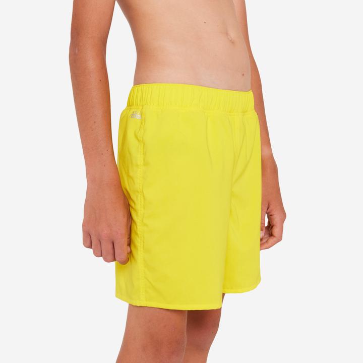Produktbild Nabaiji Boys' swimming shorts - 100 yellow (8, 9, 10)