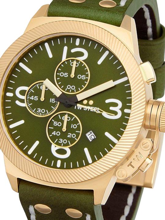 Produktbild TW-Steel CS108 Canteen Chronograph 45mm 10ATM (Analoguhr, 45 mm)