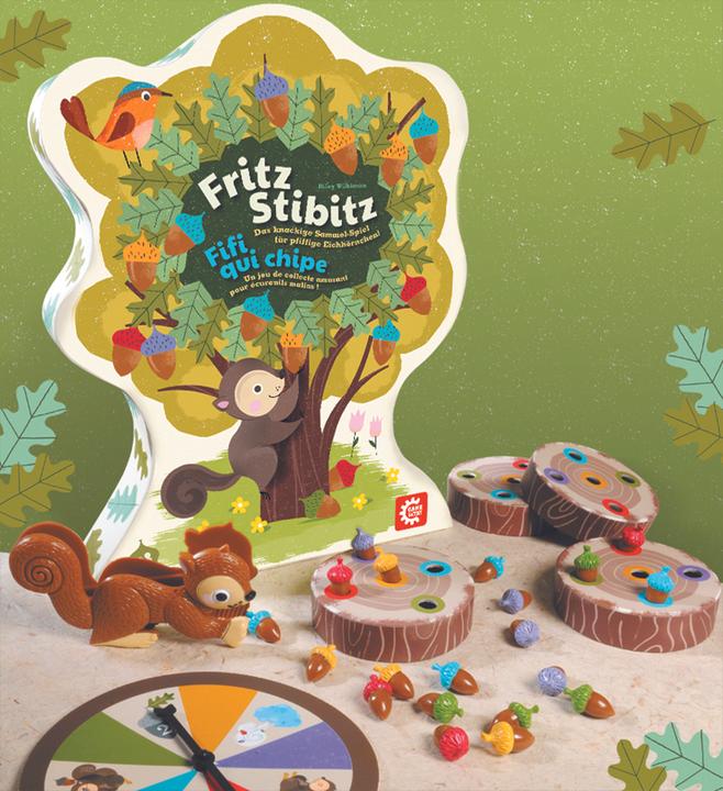 Actual product image Game Factory Fritz Stibitz (German, English, French, Italian)
