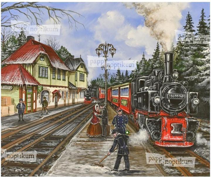 Produktbild Pappnoptikum 1095 - Ausflug mit der Harzer Schmalspurbahn (Adventskalender)