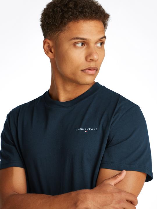 Actual product image Tommy Jeans Tjm Slim Linear Chest Tee Ext (L)