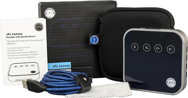 Image du produit JPL Convey Kit mains libres Téléphone portable/PC USB 2.0 Bleu