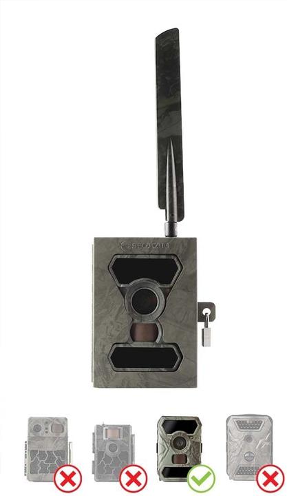 Actual product image Secacam Game camera, green-textured