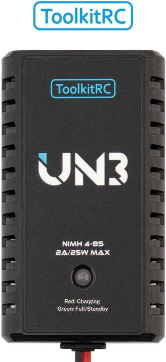 Actual product image Toolkitrc UN3 NiMH 4-8 Zellen 2A Ladegerät DC 9-20V USB-C