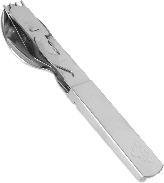 Produktbild Normani Edelstahl Geschirr Set bestehend aus 2?? Besteck, 2?? Teller und 2?? Tasse - 8509