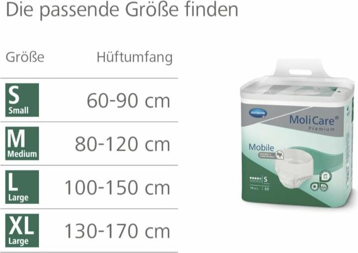 Immagine prodotto MoliCare Mobile 5 Incontinence Pants (14 x, XL)