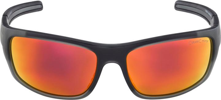 Actual product image ALPINA SPORTS Testido (Anthracite Matt, ceramic red)