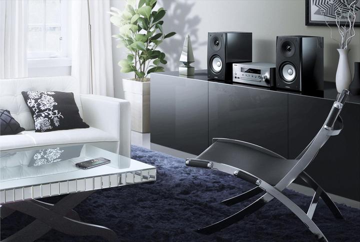 Actual product image Yamaha Mcr-N570dab (CD player, Wi-Fi, Bluetooth, Multiroom, Airplay, Spotify Connect, 2x 22 W)