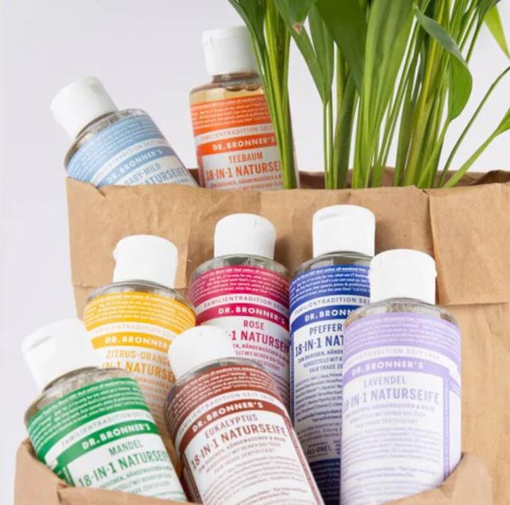 Actual product image Dr. Bronner's family care