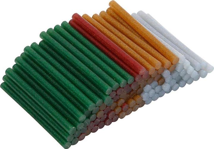 Actual product image Creativ Company Glue sticks gold/green/red/silver, 100 pcs.