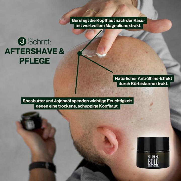 Immagine prodotto Better be bold La routine per la cura della calvizie (Set per la cura dei capelli)