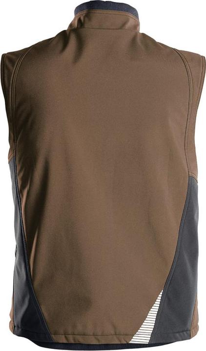 Produktbild Dassy Softshell-Weste Fusion lehmbraun/anthrazitgrau Gr. XL (XL)