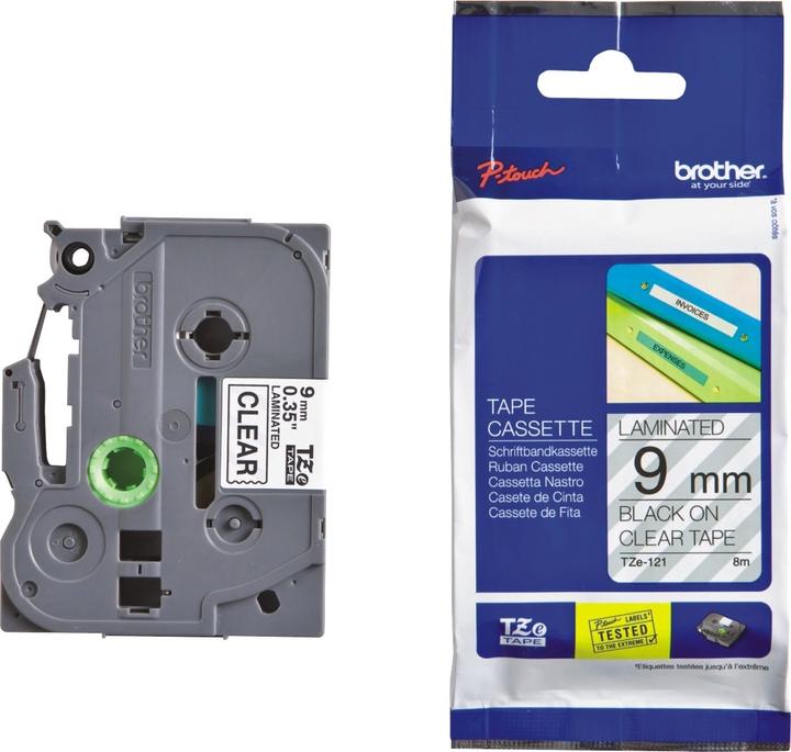 Immagine prodotto Brother Tze-121 (0.90 cm, Trasparente)