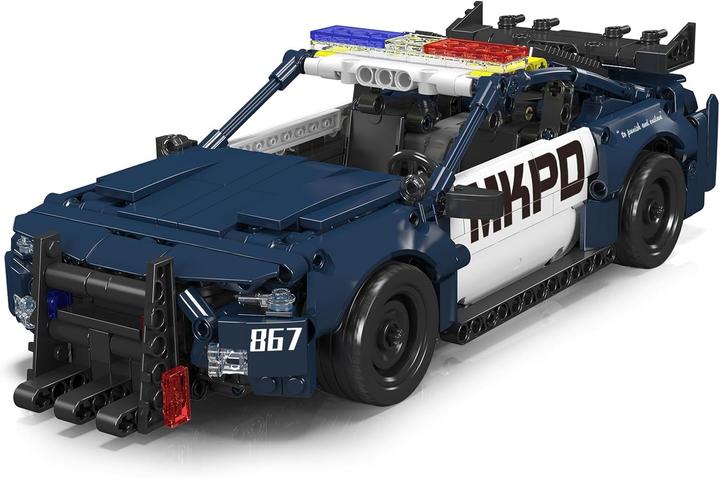 Produktbild Mould King Amerikanisches Polizeiauto Pullback