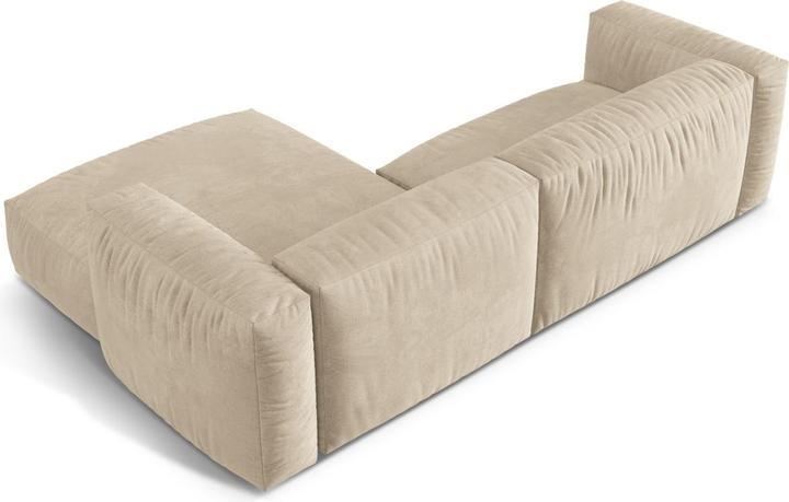 Image du produit Micadoni Canapé D'Angle Droit Modulaire, "Martina", 2 Places, 283x176x75 Fabriqué en Europe (Canapé d'angle)